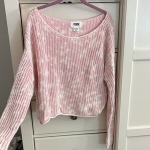 PINK Victoria's Secret Light Pink Knit Sweater